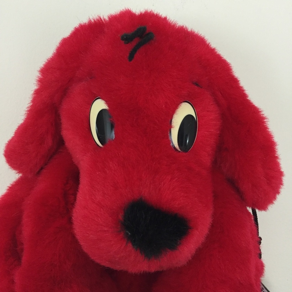 !SOLD! Vintage 90's Clifford Plush Backpack - Picture 2 of 7
